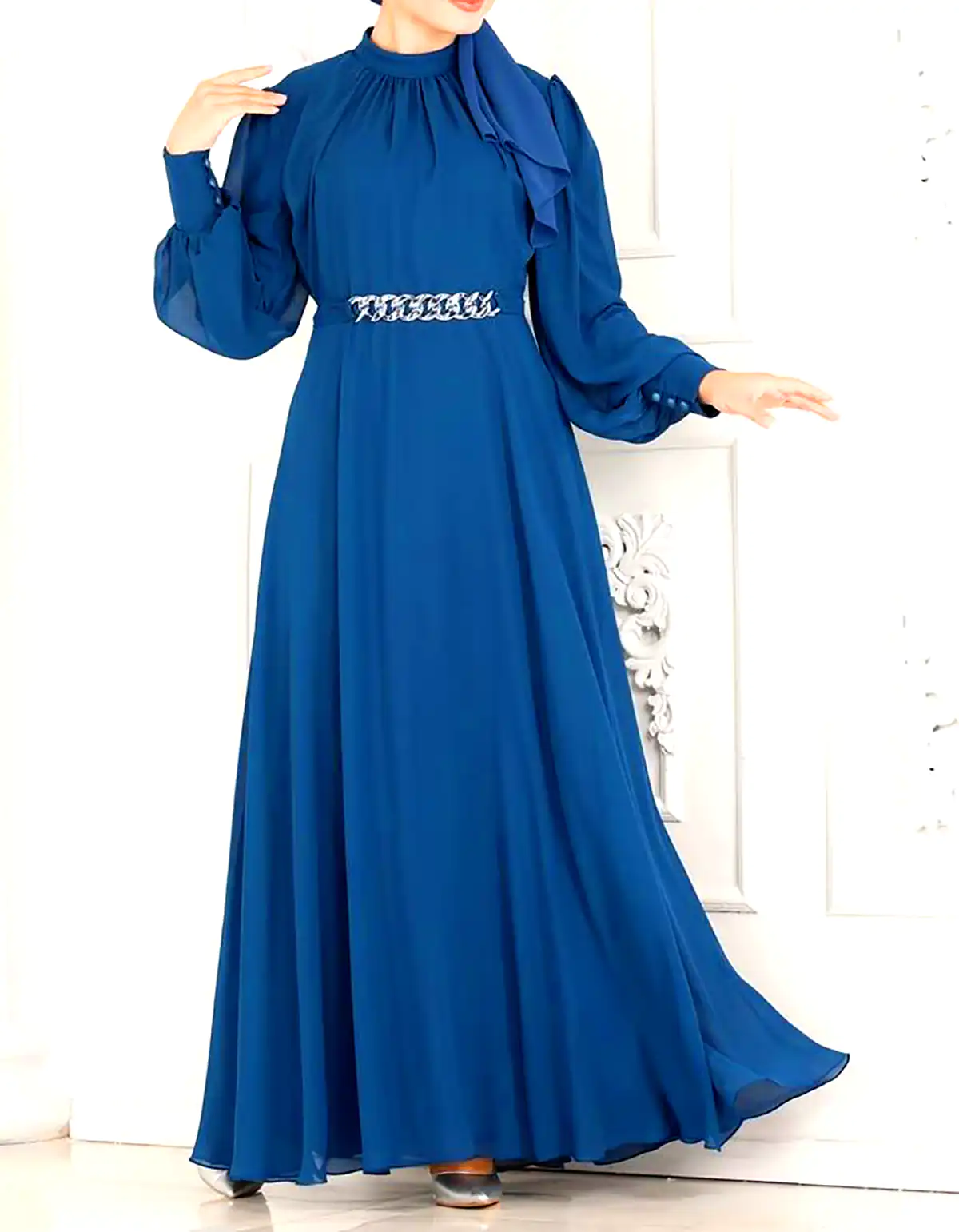پیراهن مجلسی حریر زنونه