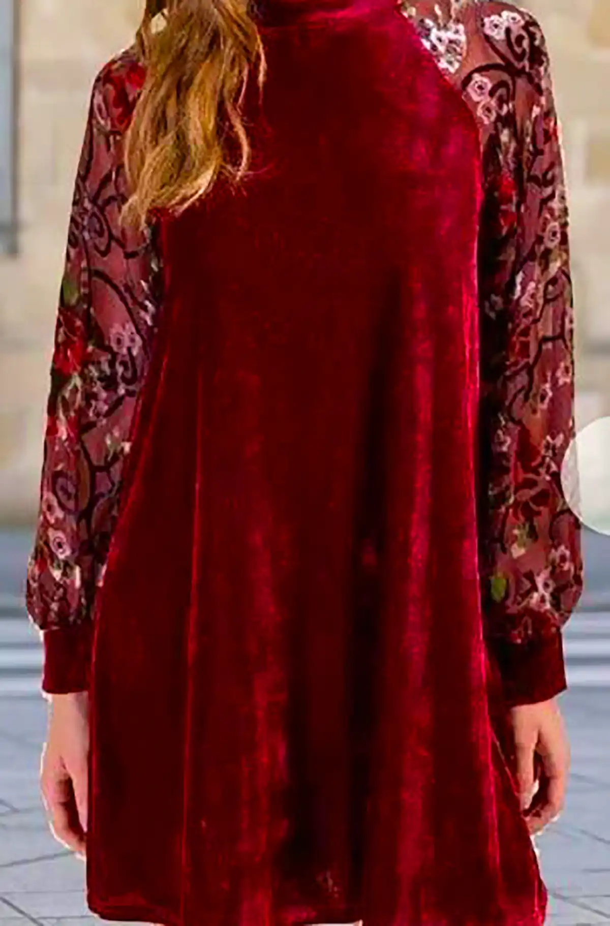پیراهن مخمل زنانه