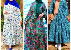 پیراهن نخ پنبه زنانه