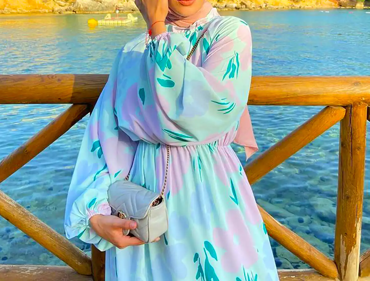 پیراهن گلگلی بهاری