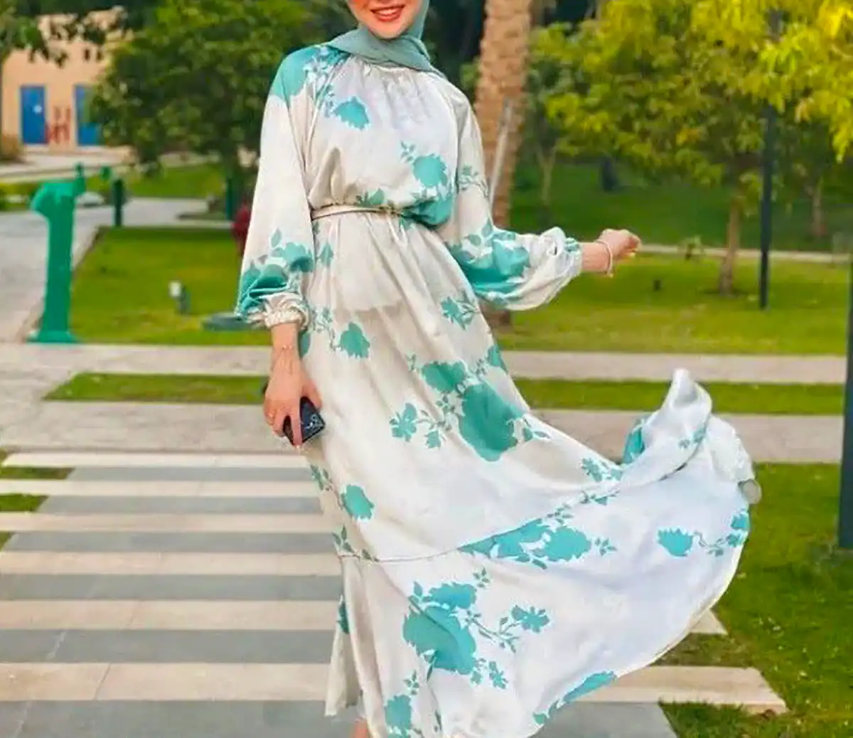 پیراهن گلگلی بهاری