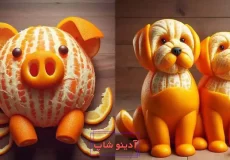 تزیین پرتقال شب یلدا + زیباترین دیزاین ها برای تزیین پرتقال شب یلدای امسال