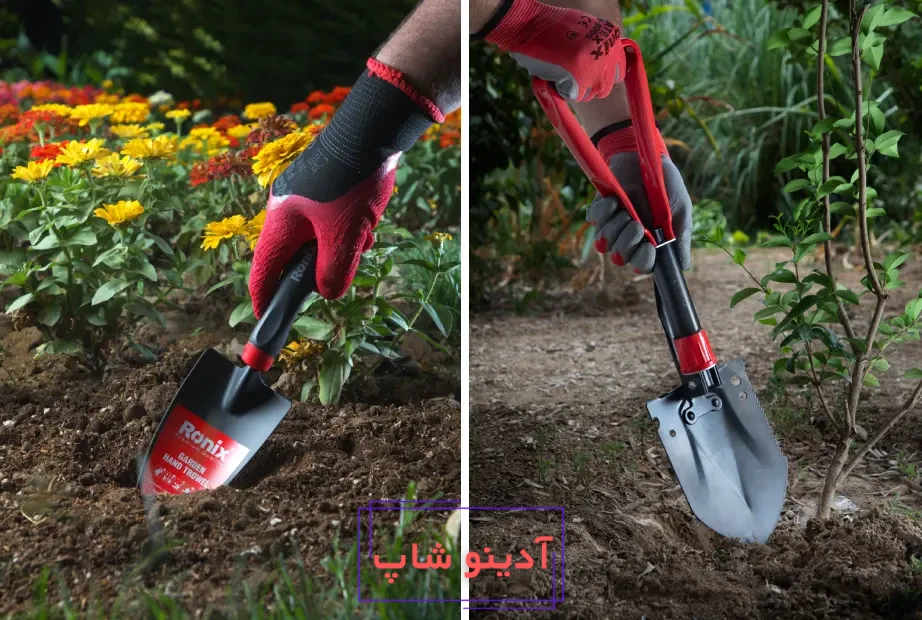 بیلچه باغبانی رونیکس