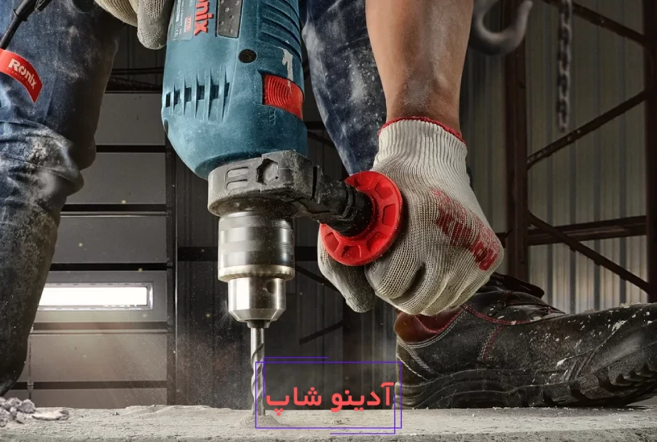 دریل برقی رونیکس با دستۀ گردان 360 درجه