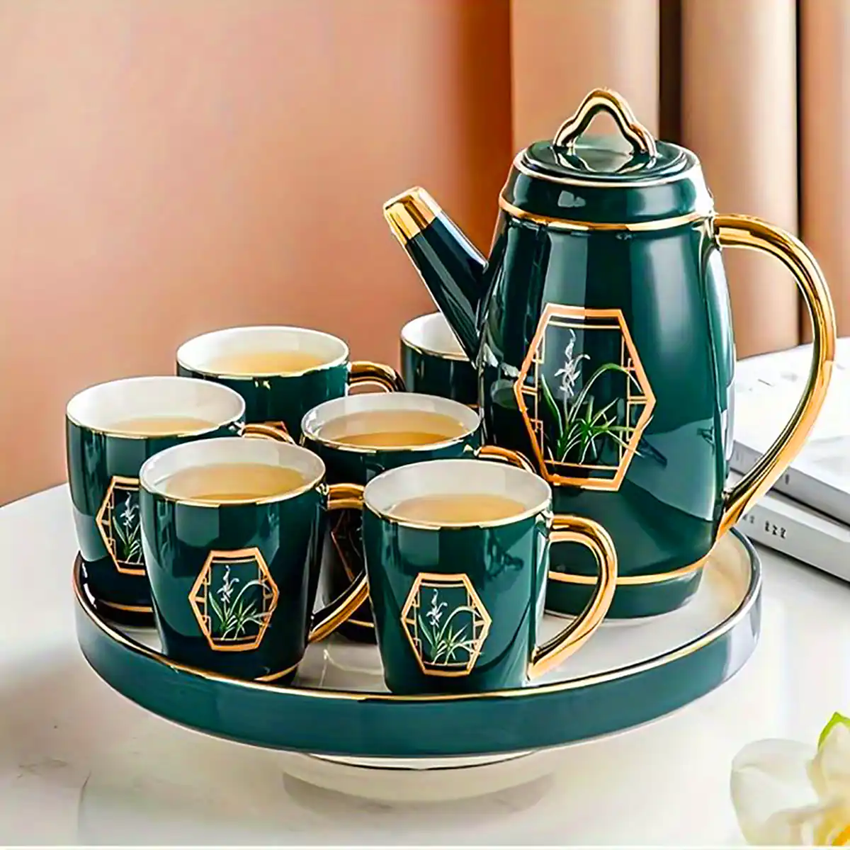 ست سرامیکی شیک چایخوری