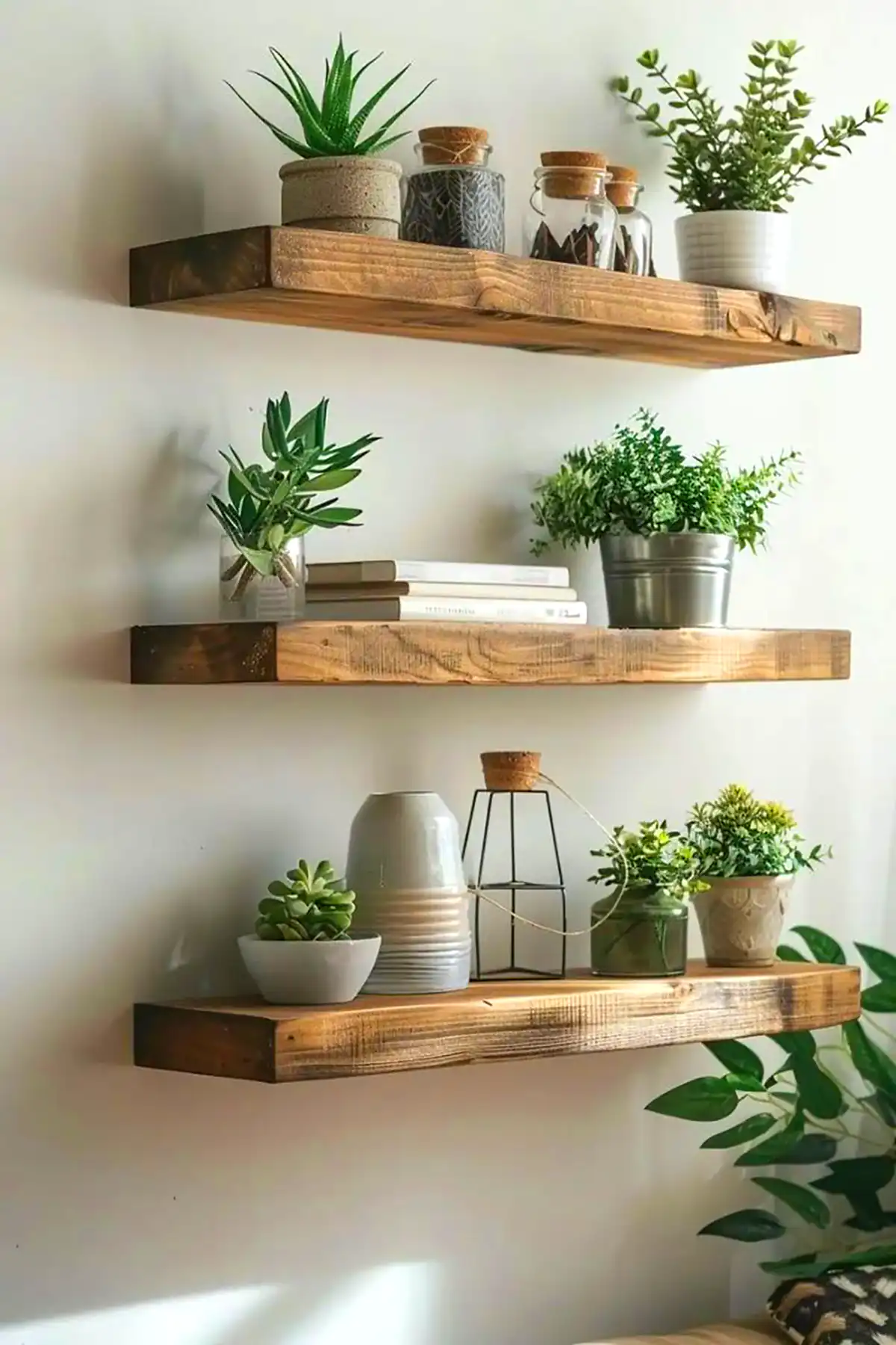 شلف چوبی و خاص روستیک