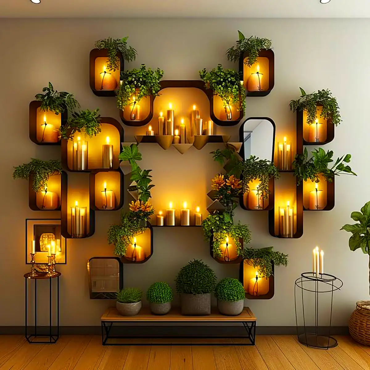 شلف چوبی و خاص روستیک