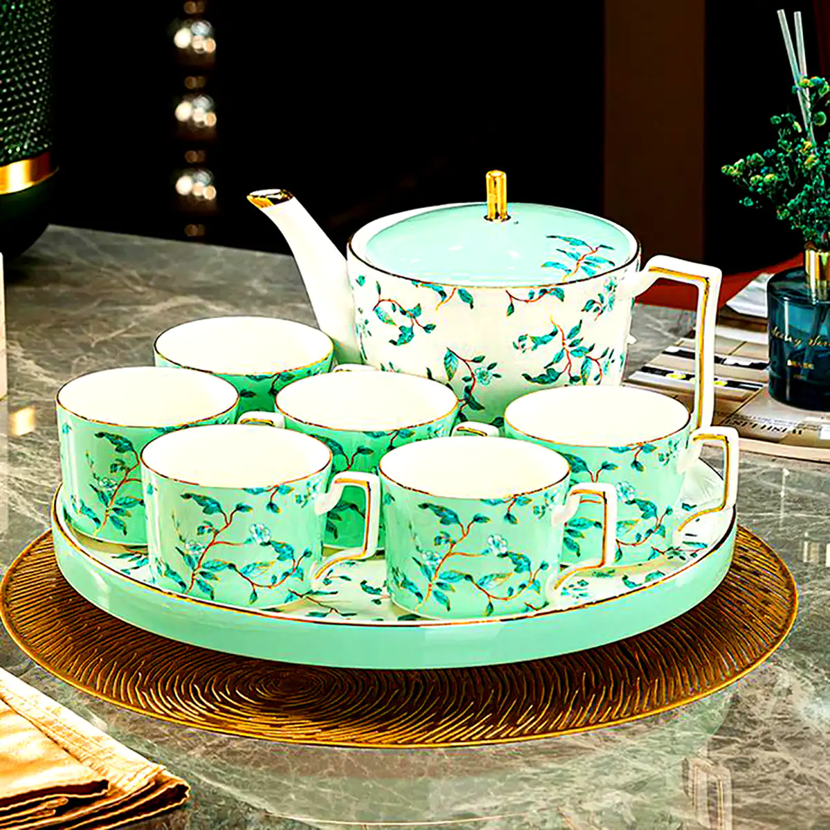 ست فانتزی چای خوری سرامیکی