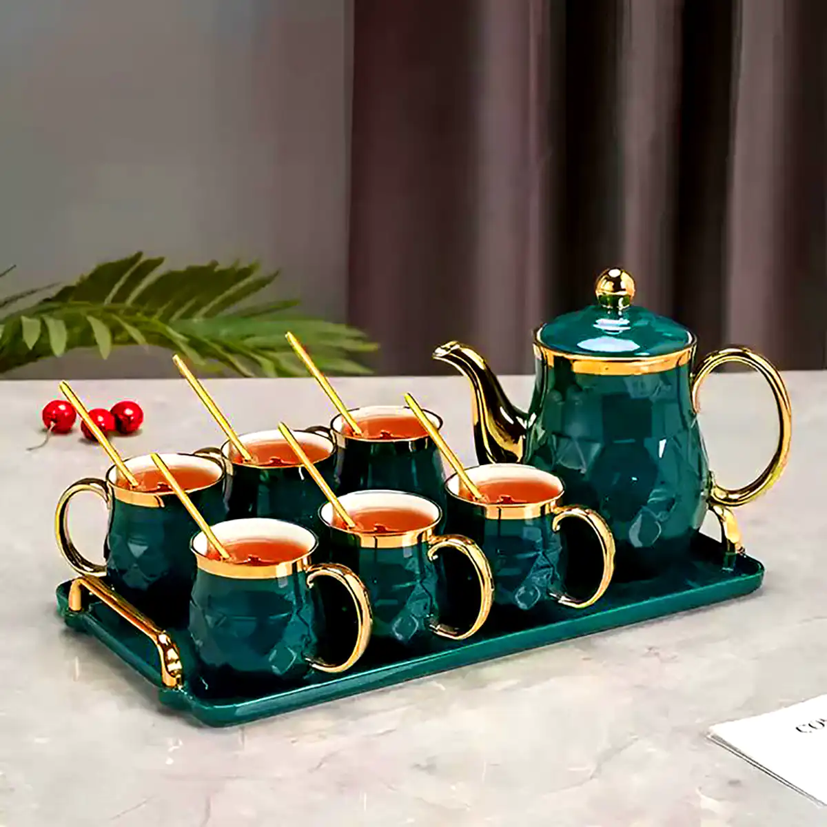 ست فانتزی چای خوری سرامیکی