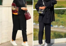 استایل اسپرت با رنگ مشکی