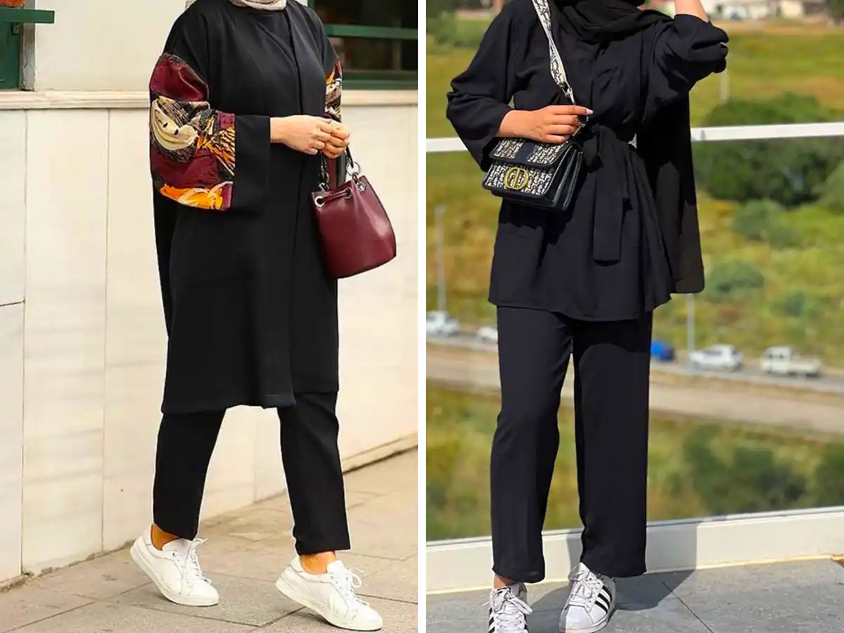 استایل اسپرت با رنگ مشکی