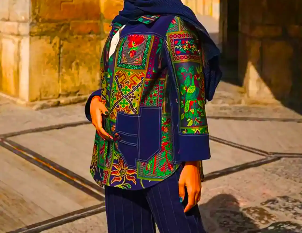 استایل زمستانی با مانتو کتی شیک