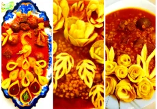 تزئین شیک قیمه