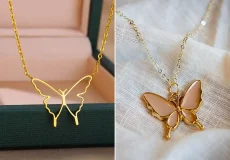 تو گردنی پروانه ای زیبا