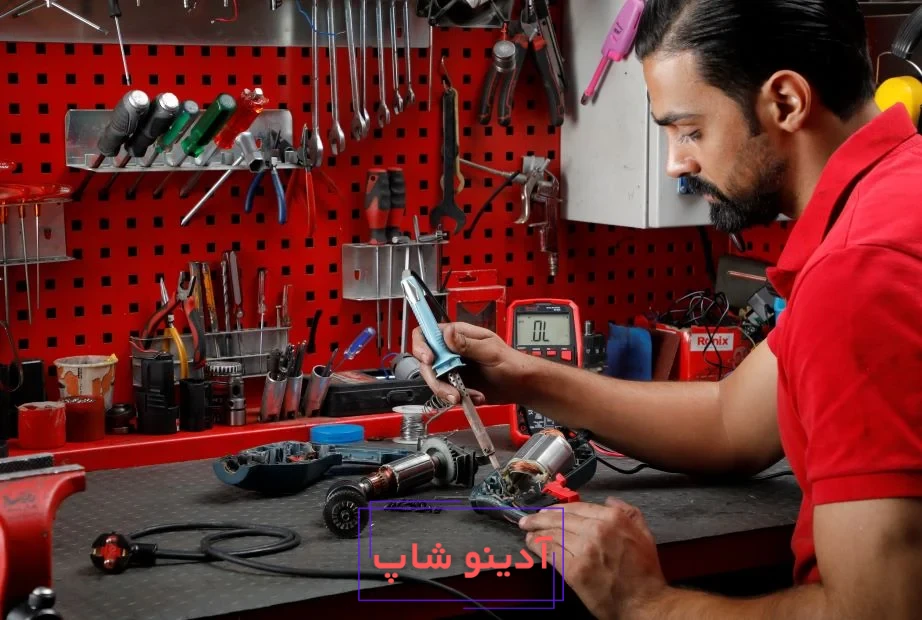 تعمیر دریل برقی – دریل باز شده