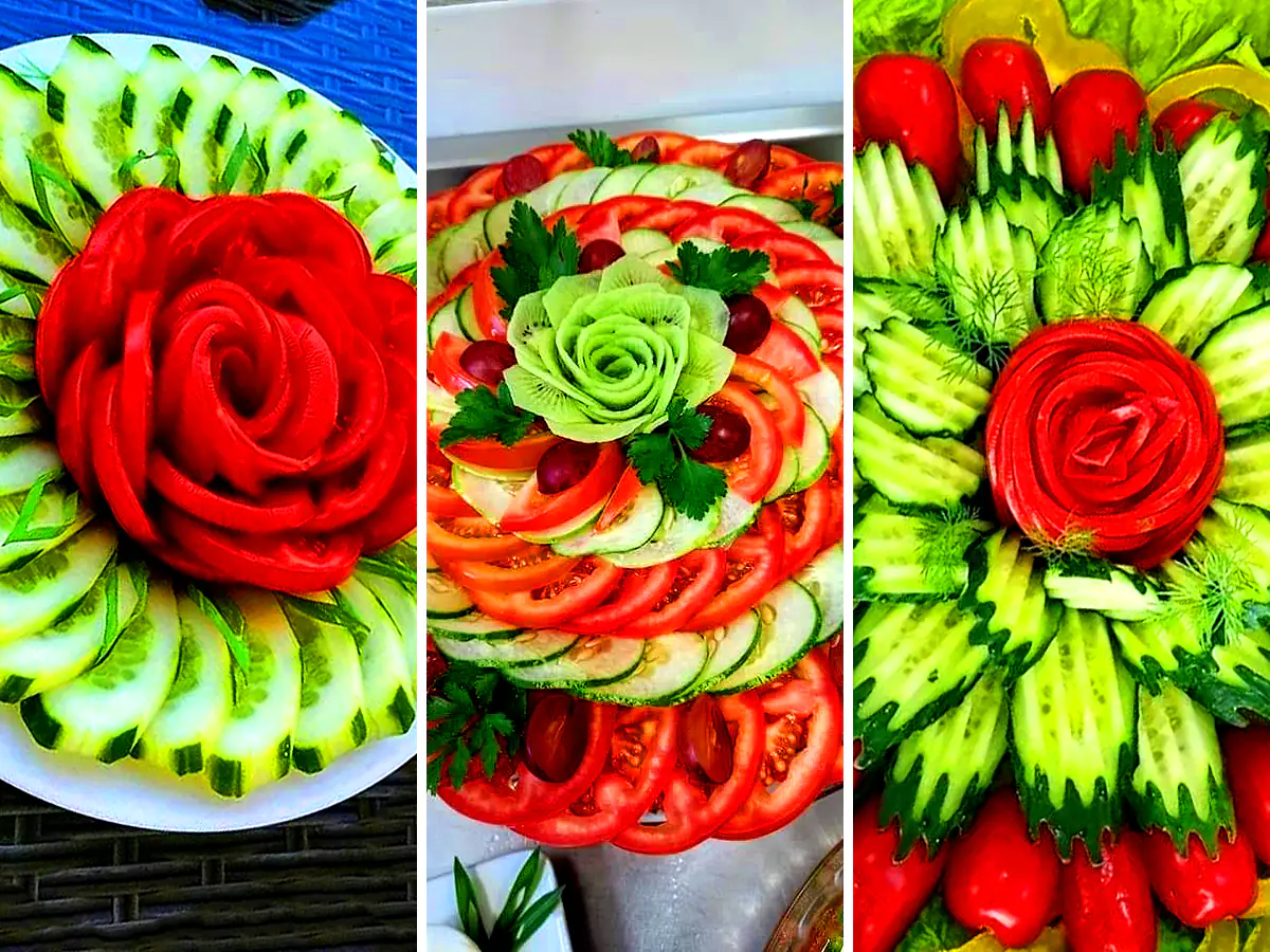 دیزاین خیار و گوجه مجلسی