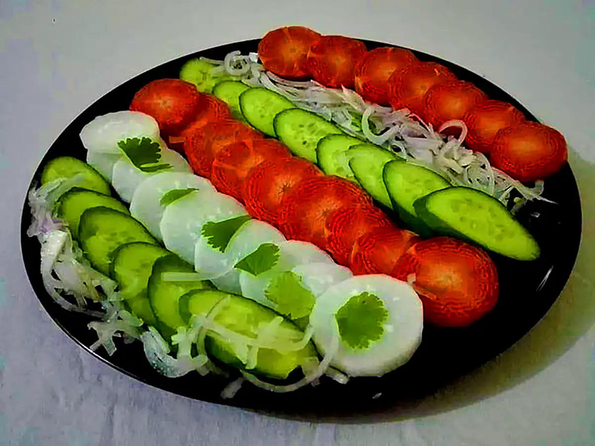 دیزاین خیار و گوجه مجلسی