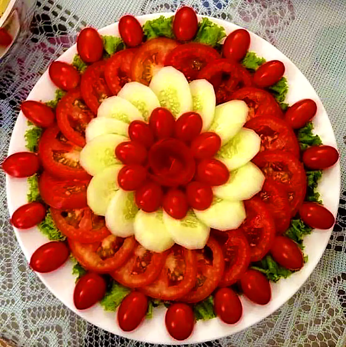 دیزاین خیار و گوجه مجلسی