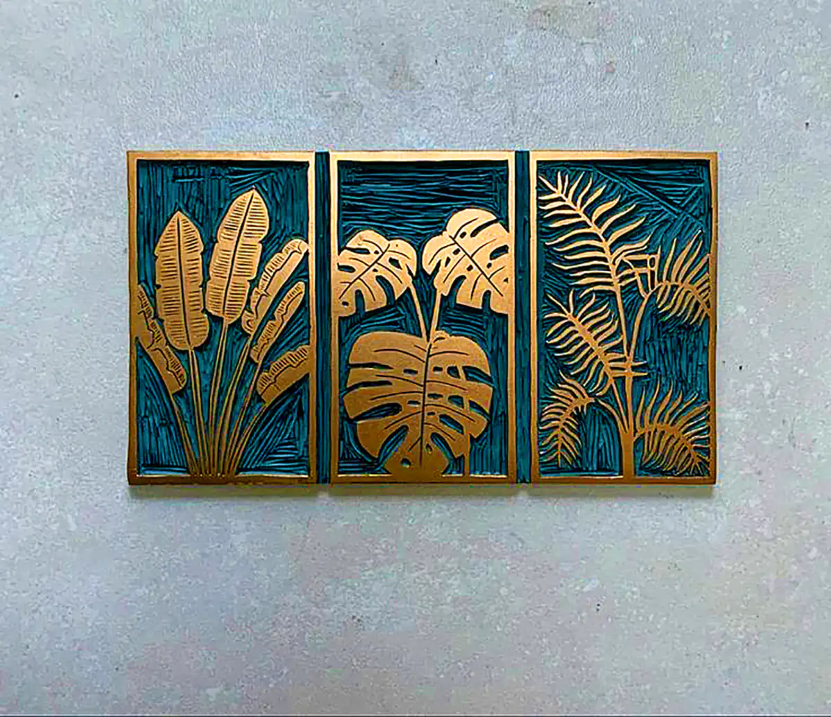 دیوارکوب دکوری برگ انجیری