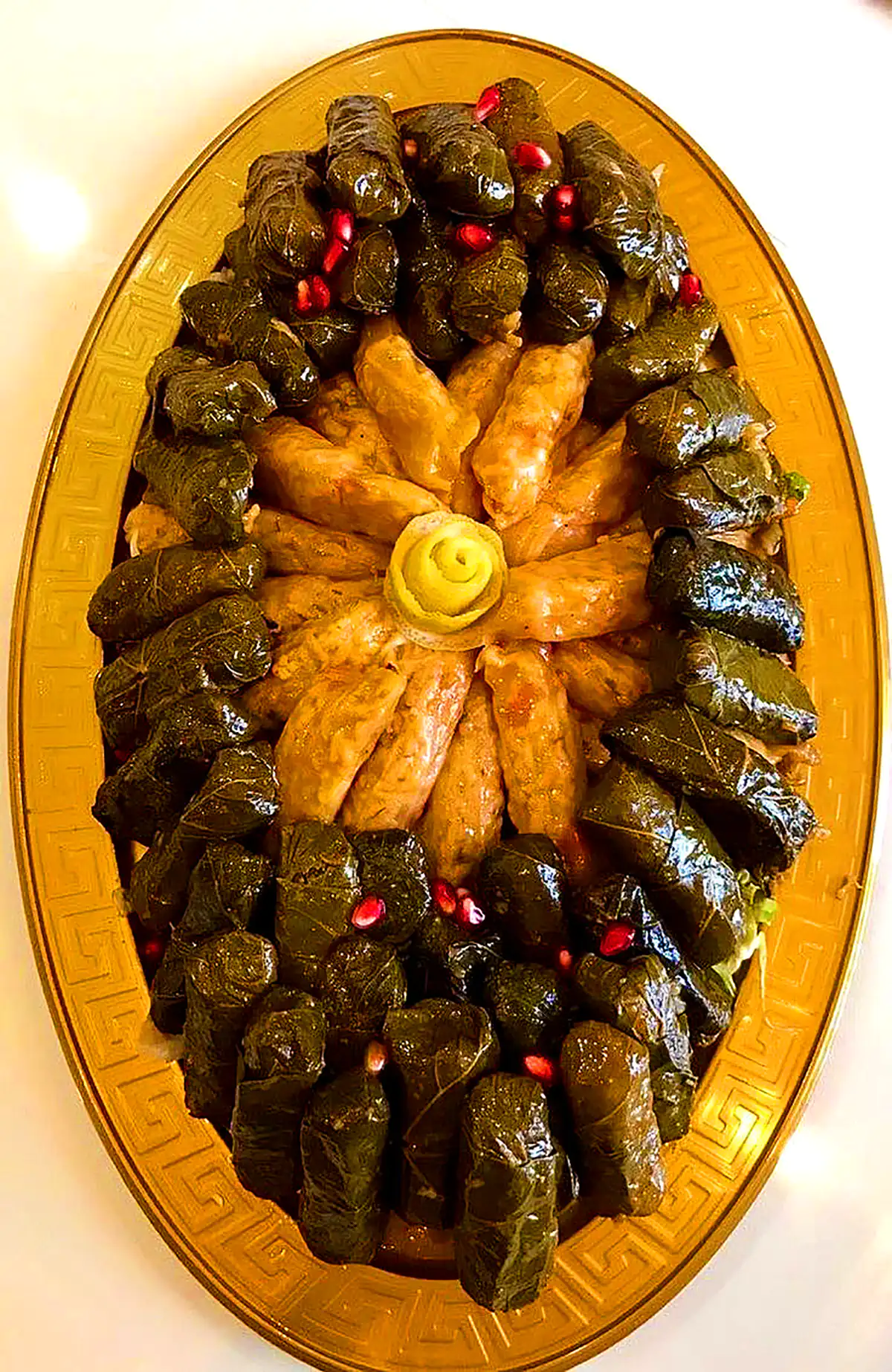 دلمه برگ مو مجلسی و خوشمزه