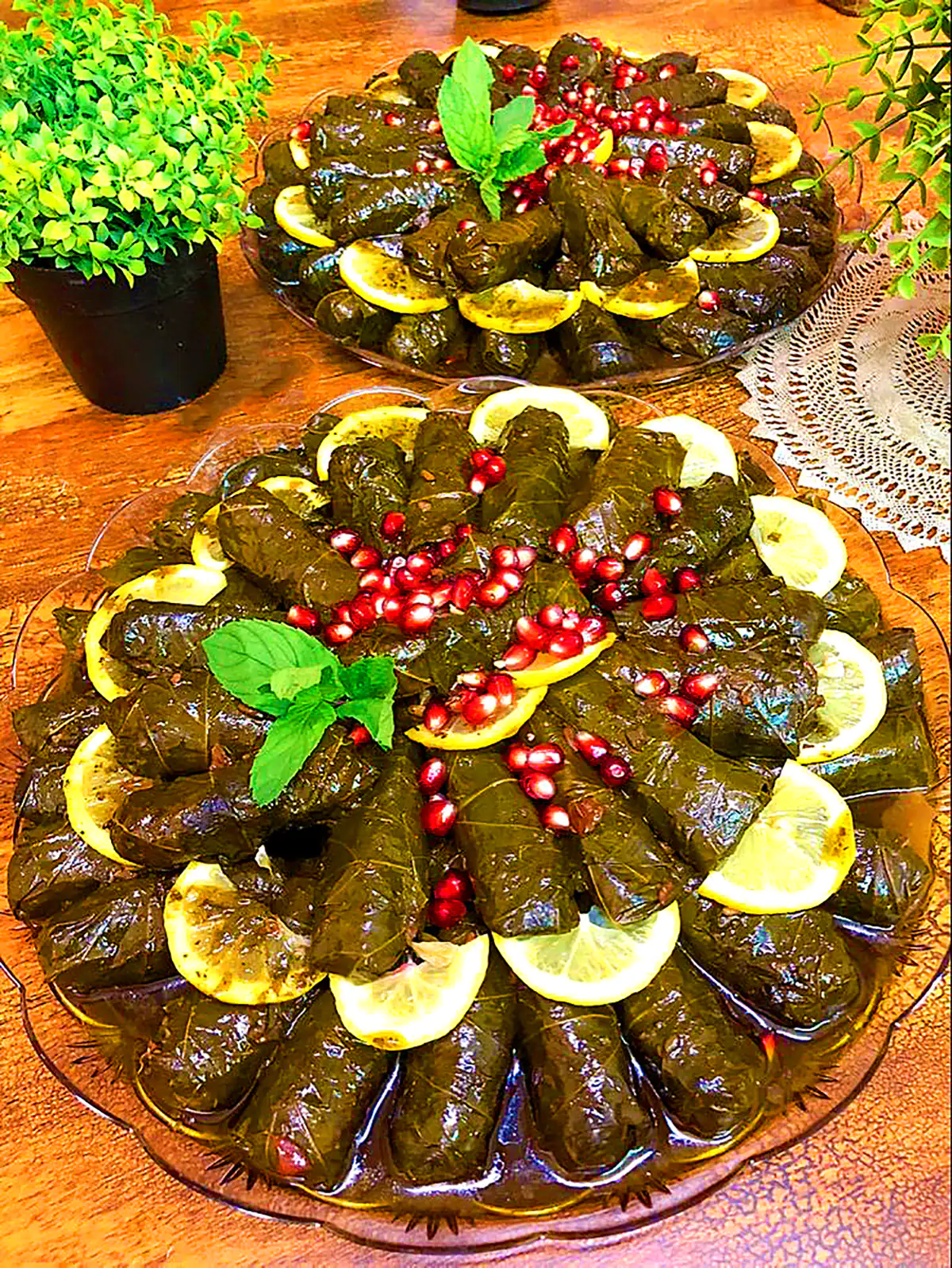 دلمه برگ مو مجلسی و خوشمزه