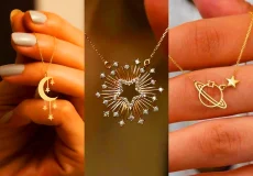 گردنبند ژورنالی و شیک دخترونه