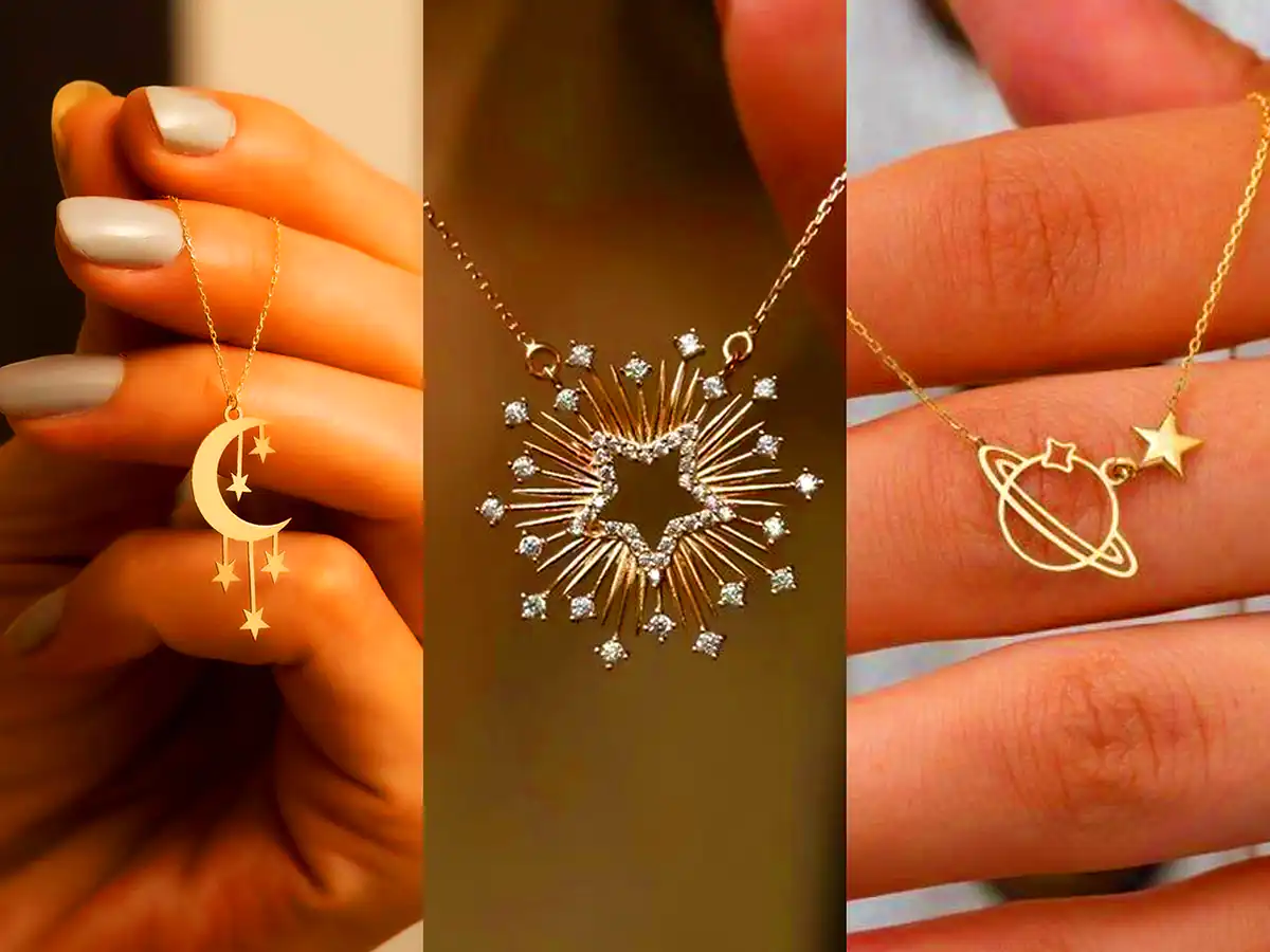 گردنبند ژورنالی و شیک دخترونه