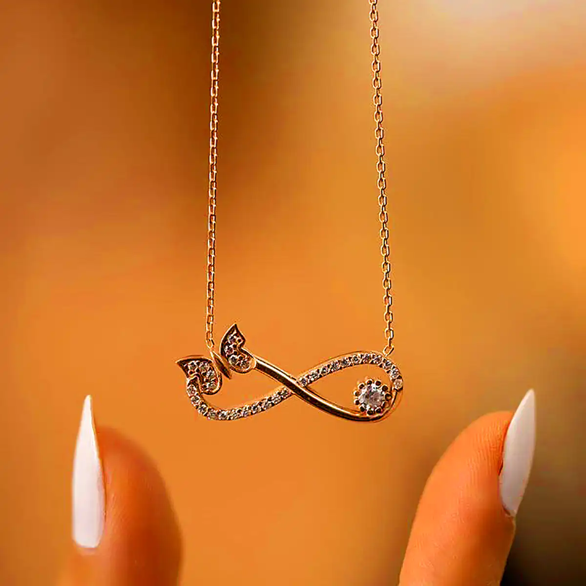 گردنبند ژورنالی و شیک دخترونه