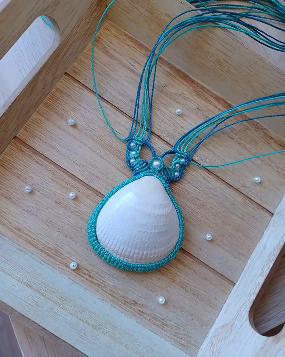 گردنبند سنتی صدفی