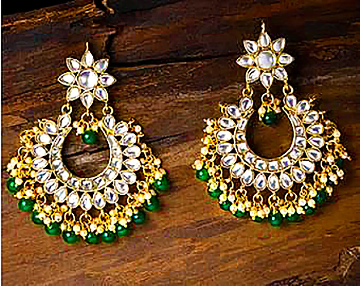 گوشواره سنتی روکش طلا