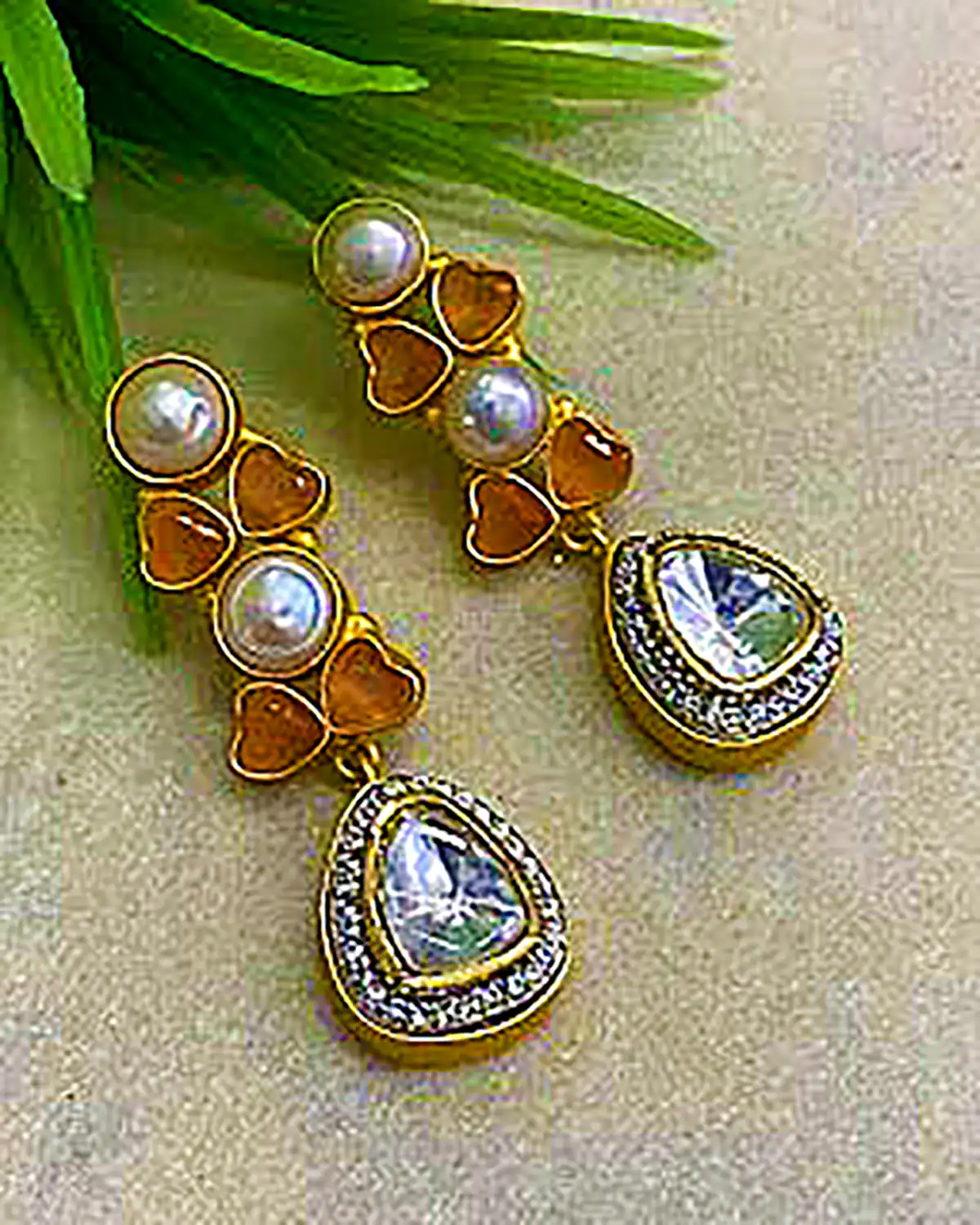 گوشواره سنتی روکش طلا