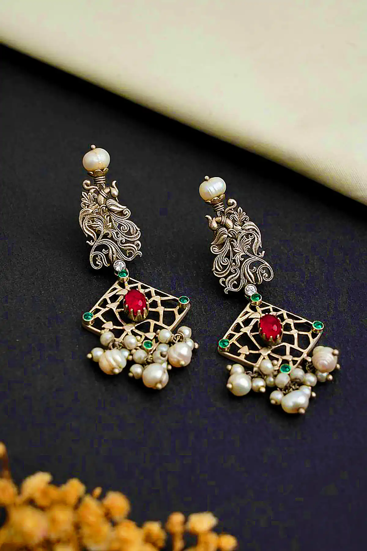 گوشواره برلیان دار لاکچری