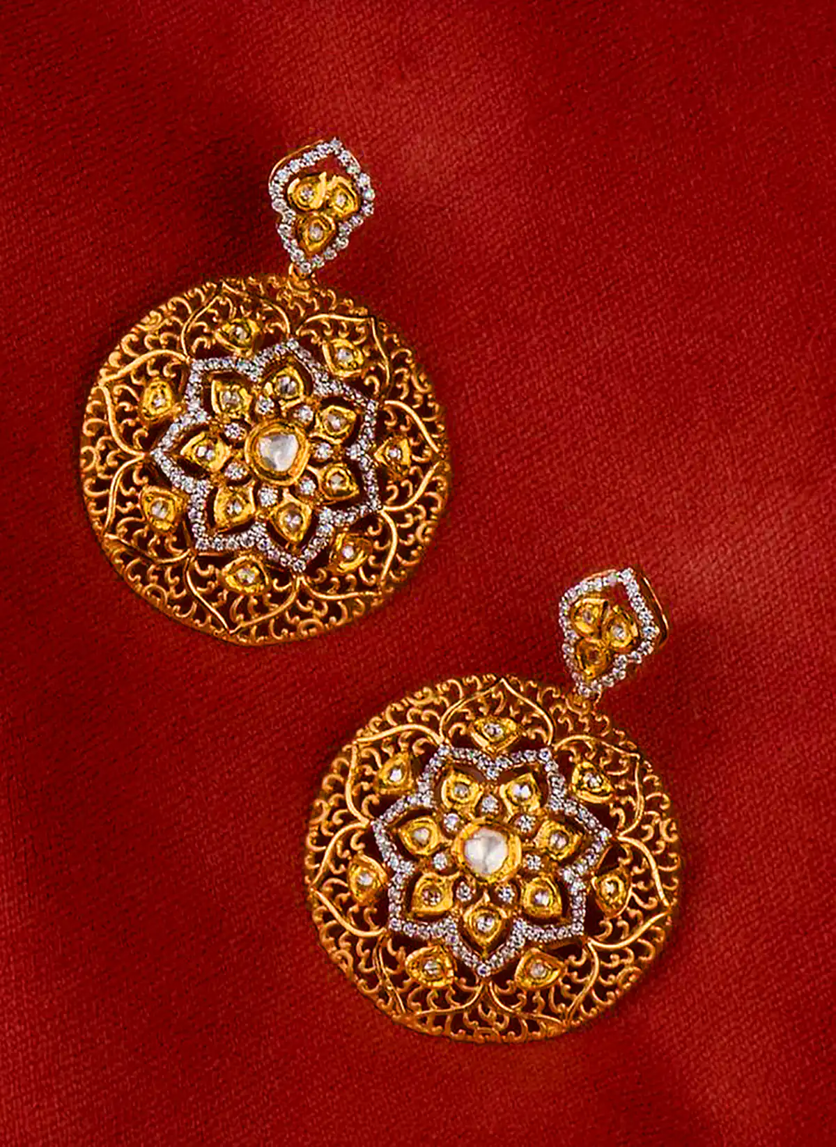 گوشواره برلیان دار لاکچری