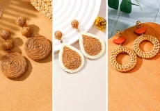 گوشواره حصیری گرد