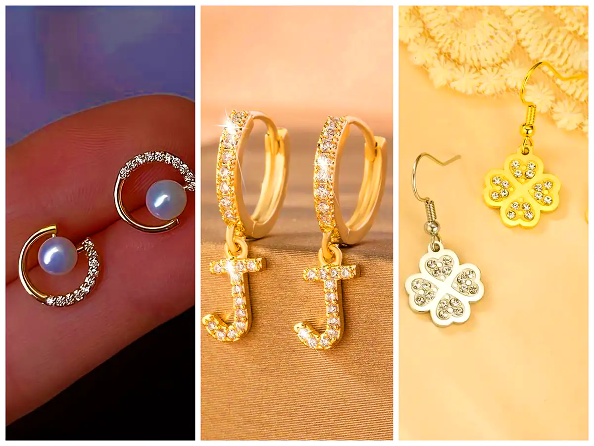 گوشواره طلای کوچک مینیمال