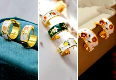 گوشواره آنتیک و قدیمی اروپایی