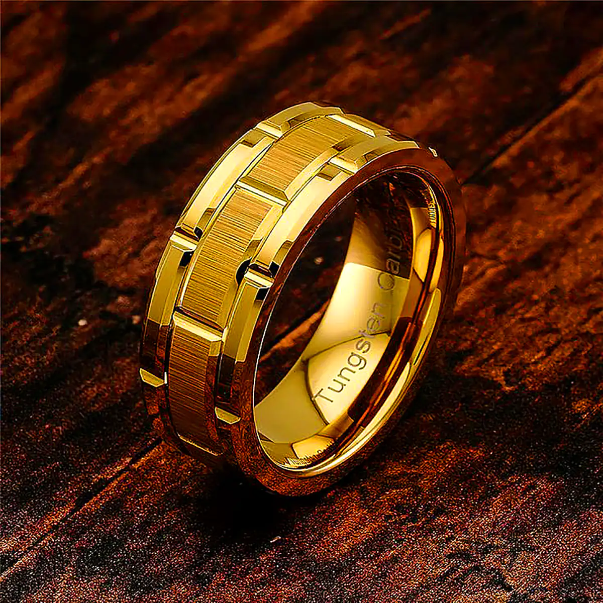 حلقه ازدواج ساده مردانه