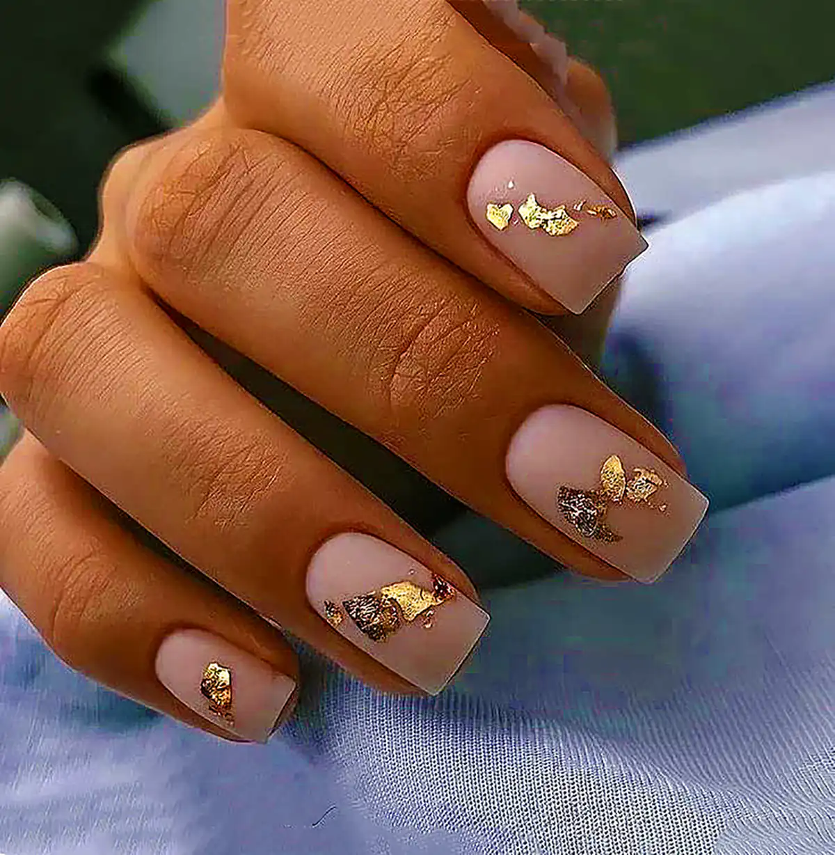 ایده ناخن ساده و مینیمال