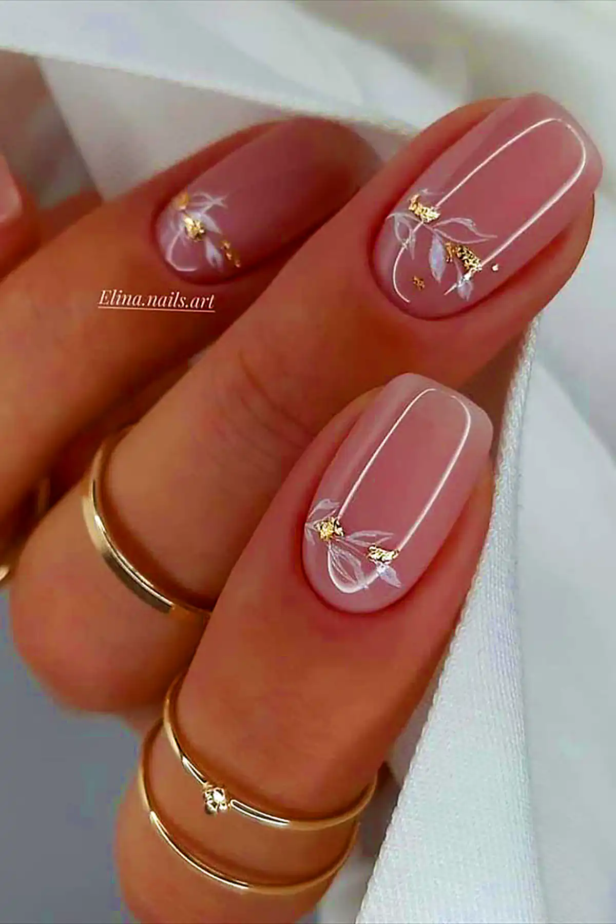 ایده ناخن ساده و مینیمال