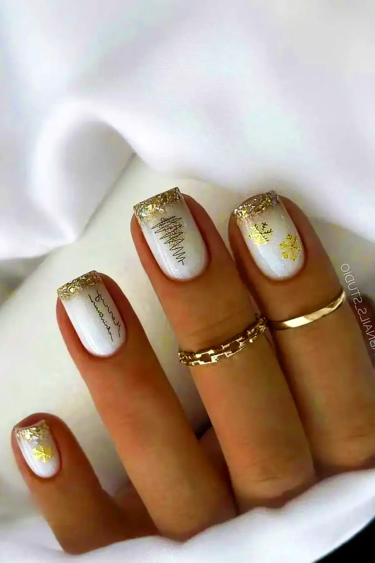 ایده ناخن ساده و مینیمال
