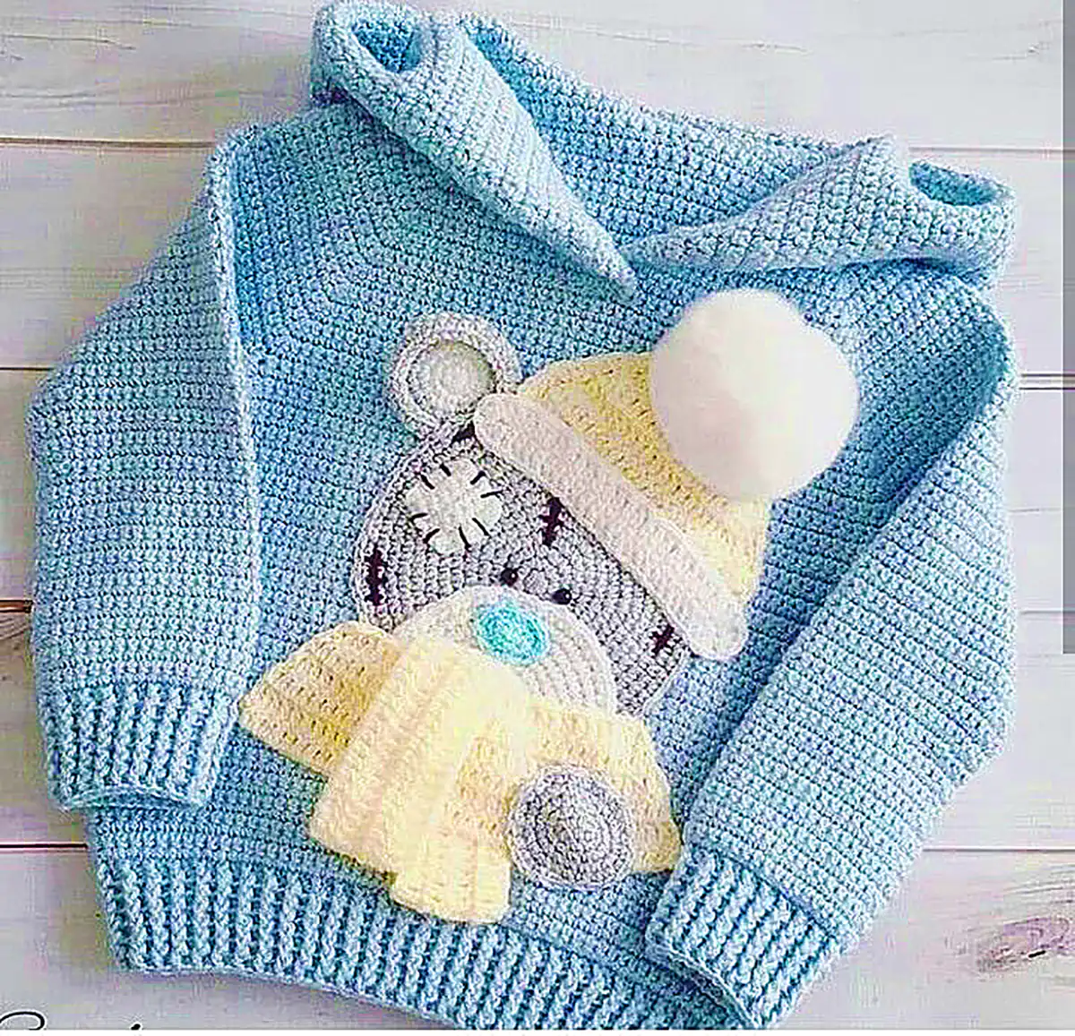 ژاکت بافتنی بچگانه