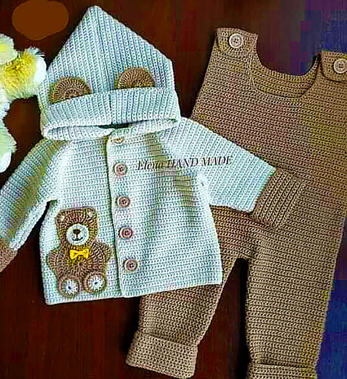 ژاکت بافتنی بچگانه