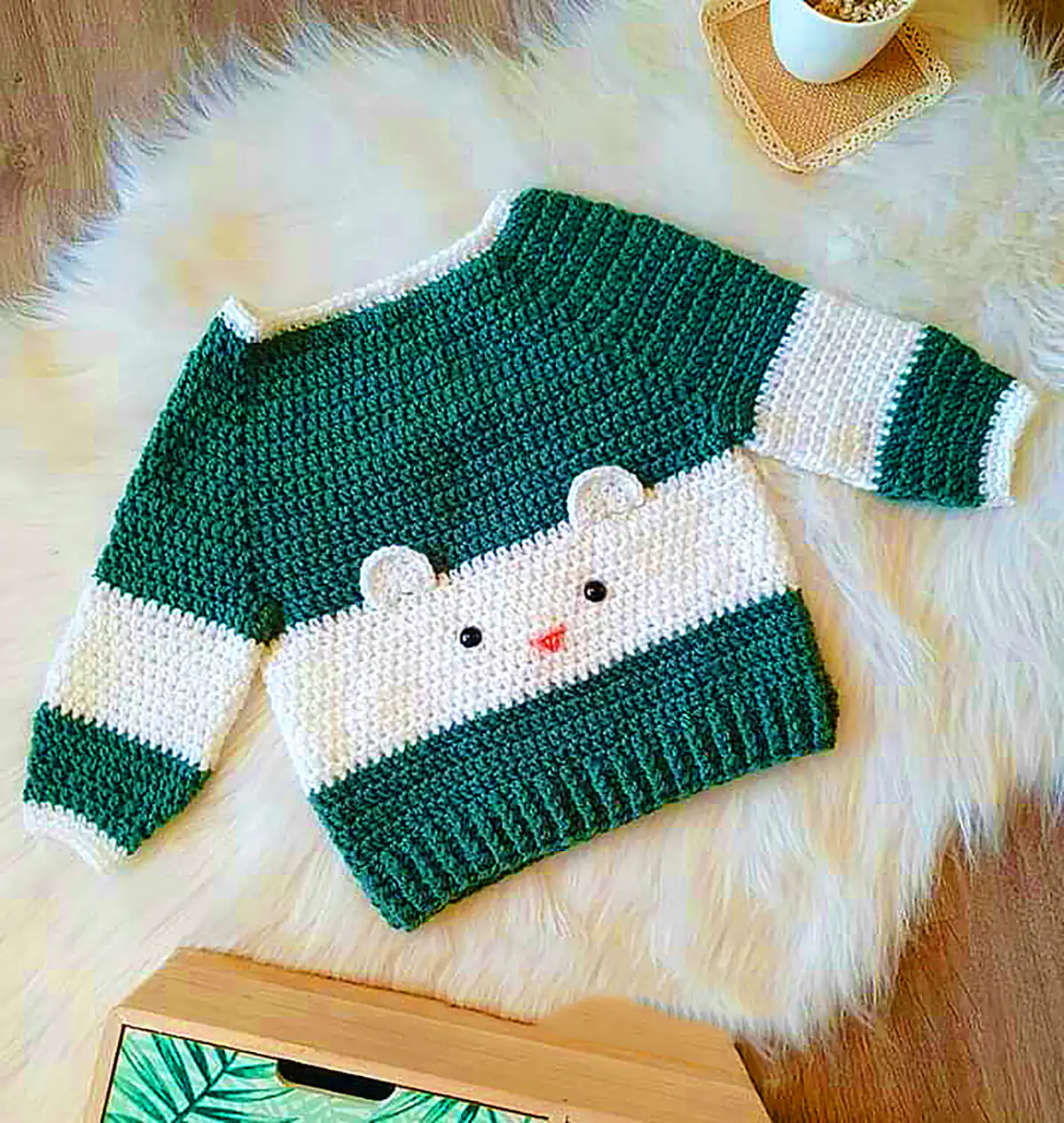 ژاکت بافتنی بچگانه