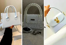 کیف دستی سفید ترند