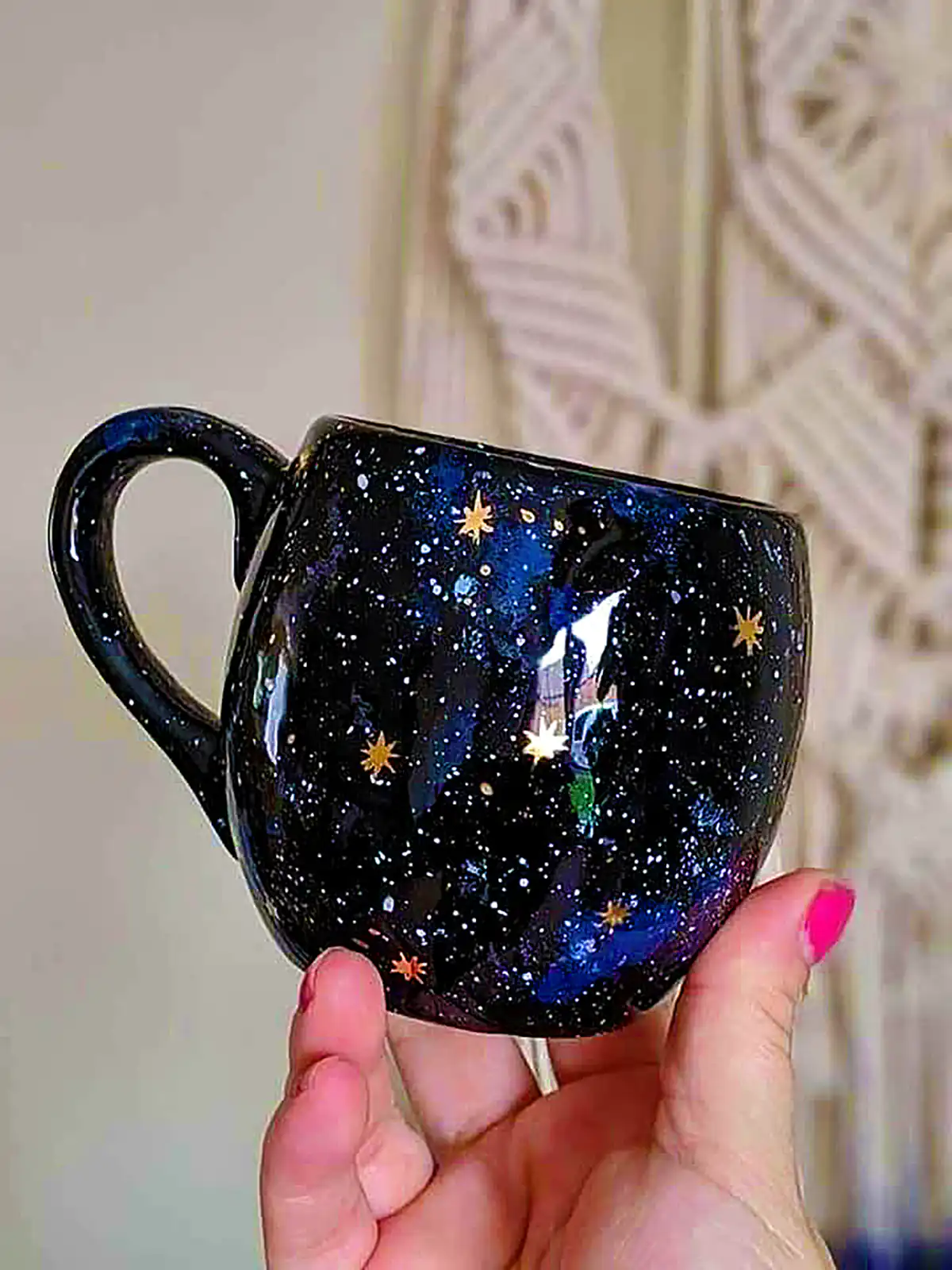 ماگ سفالی گردالی