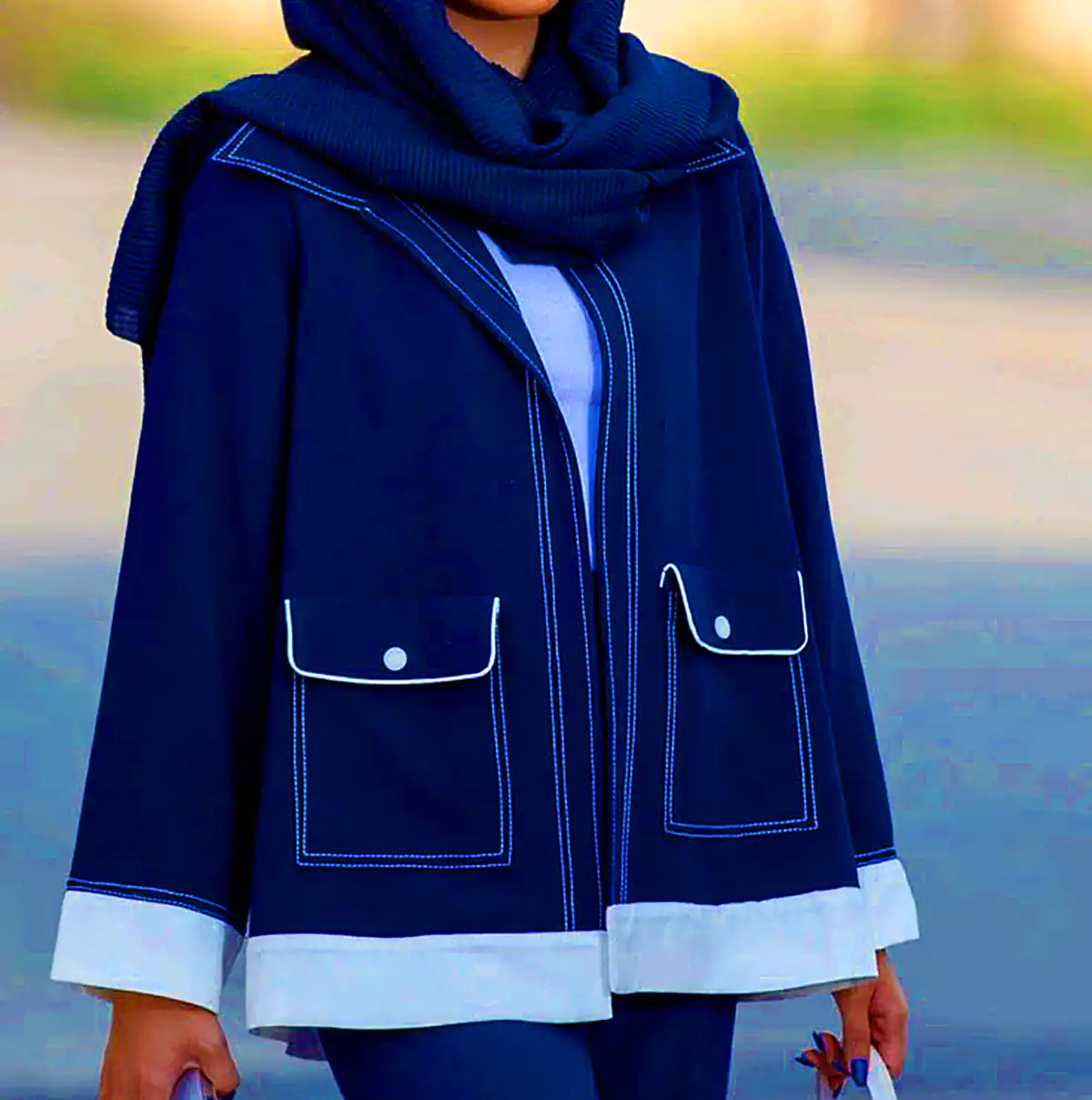 مانتو کتان شیک