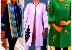 مانتو پشمی بلند