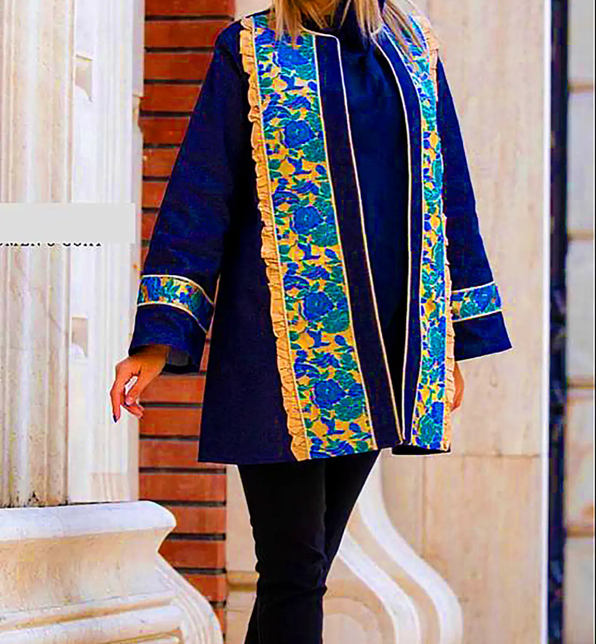 مانتو پشمی بلند