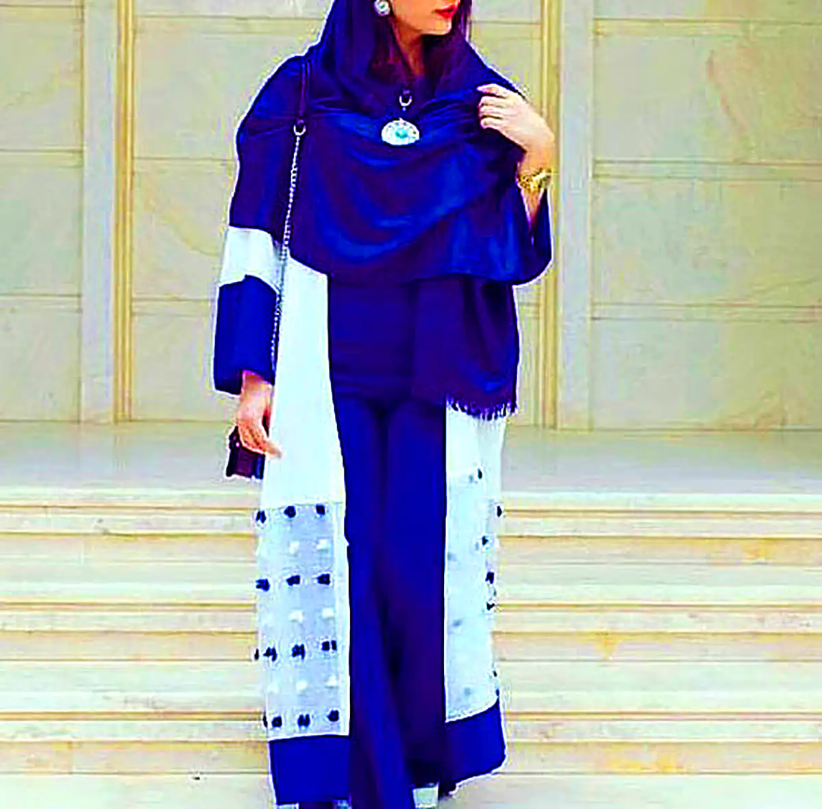 مانتو کرپ مجلسی براق