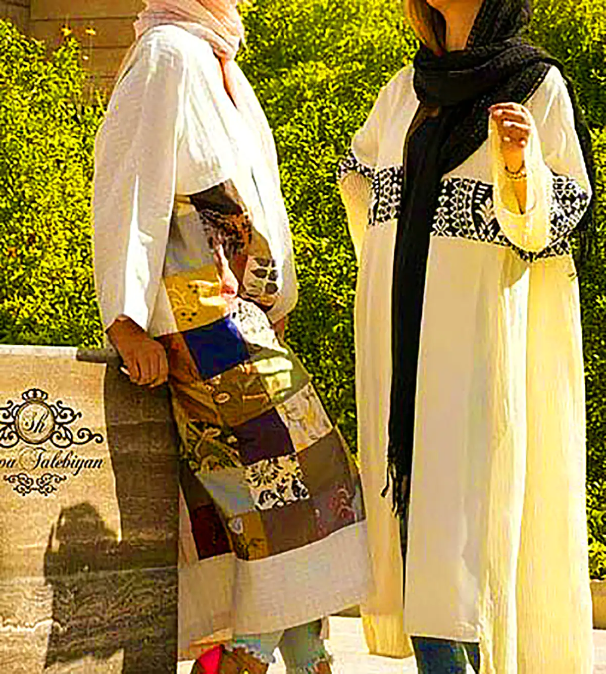 مانتو نخی پائیزی خنک 